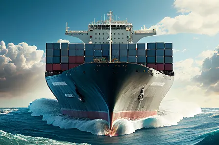 Global cargo shipping and logistics industry